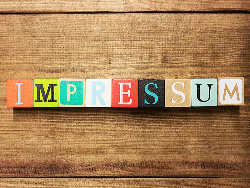 Impressum. Impressum.